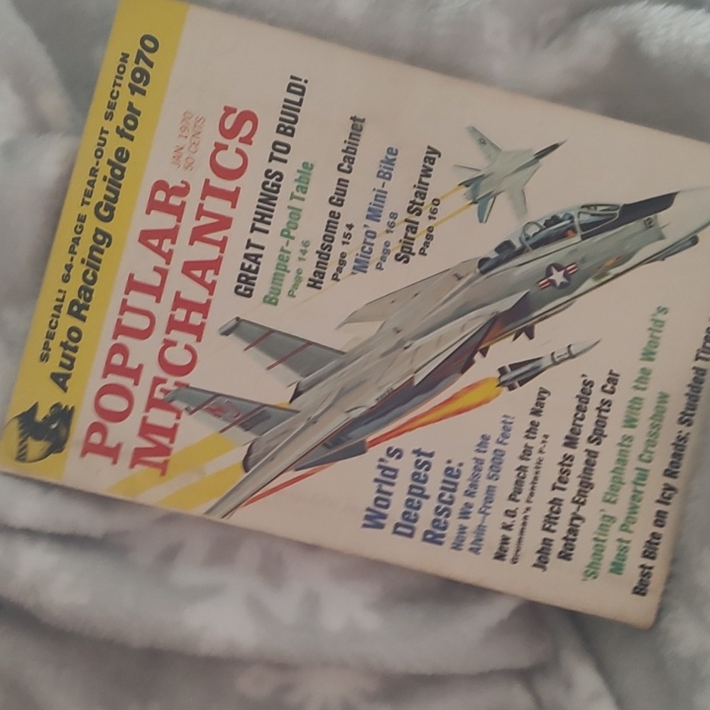 Popular Mechanics Magazine - January,1970